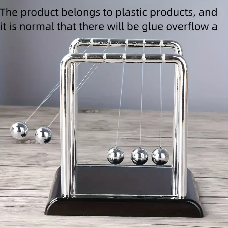 Newton Cradle Large - Newton's Cradle Balance Boule en acier