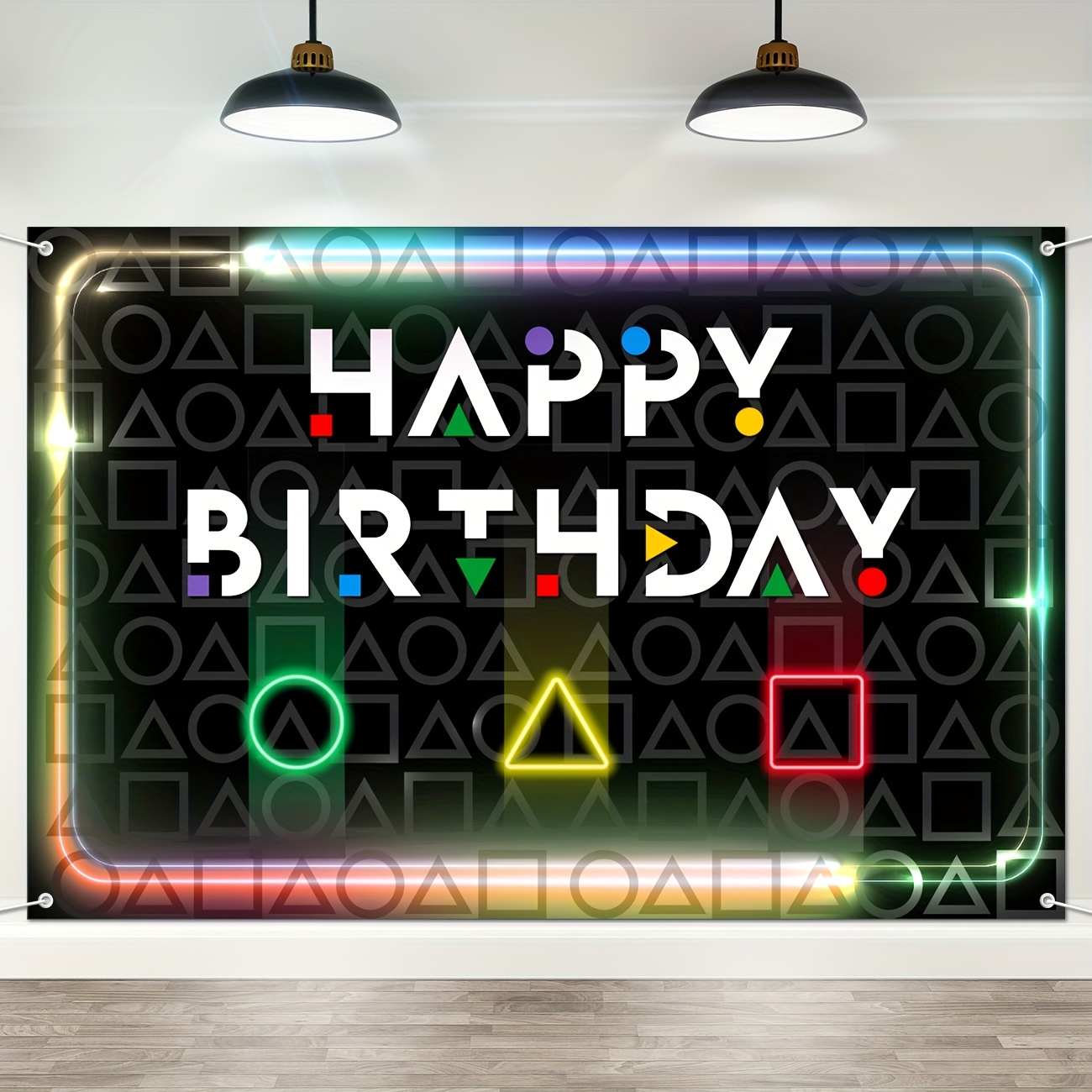 Science Of Happiness - Bannière de fête de jeu traditionnelle