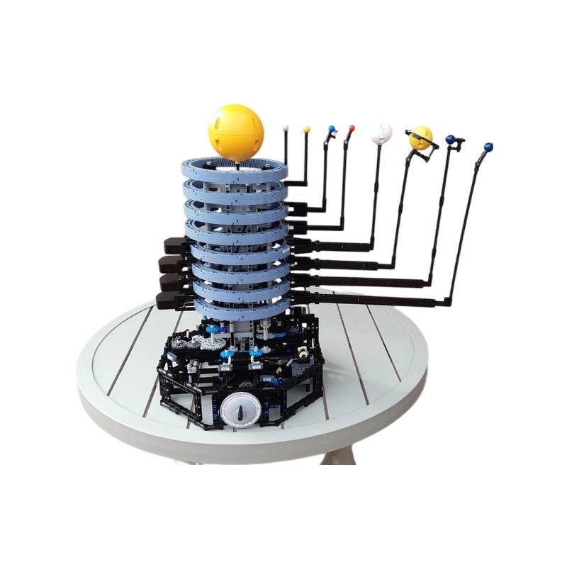 Solar System Orrery - Kit de construction créatif MOC pour