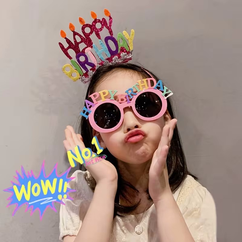 Science Of Happiness - Accessoires de fête d'anniversaire pour filles,
