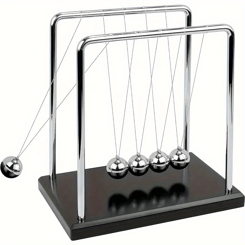 Newton Cradle Large - Berceau de Newton moderne, boules d'équilibre