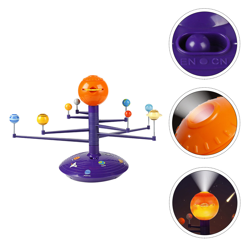 Solar System Orrery - 1 pièce : Projecteur planétaire interactif
