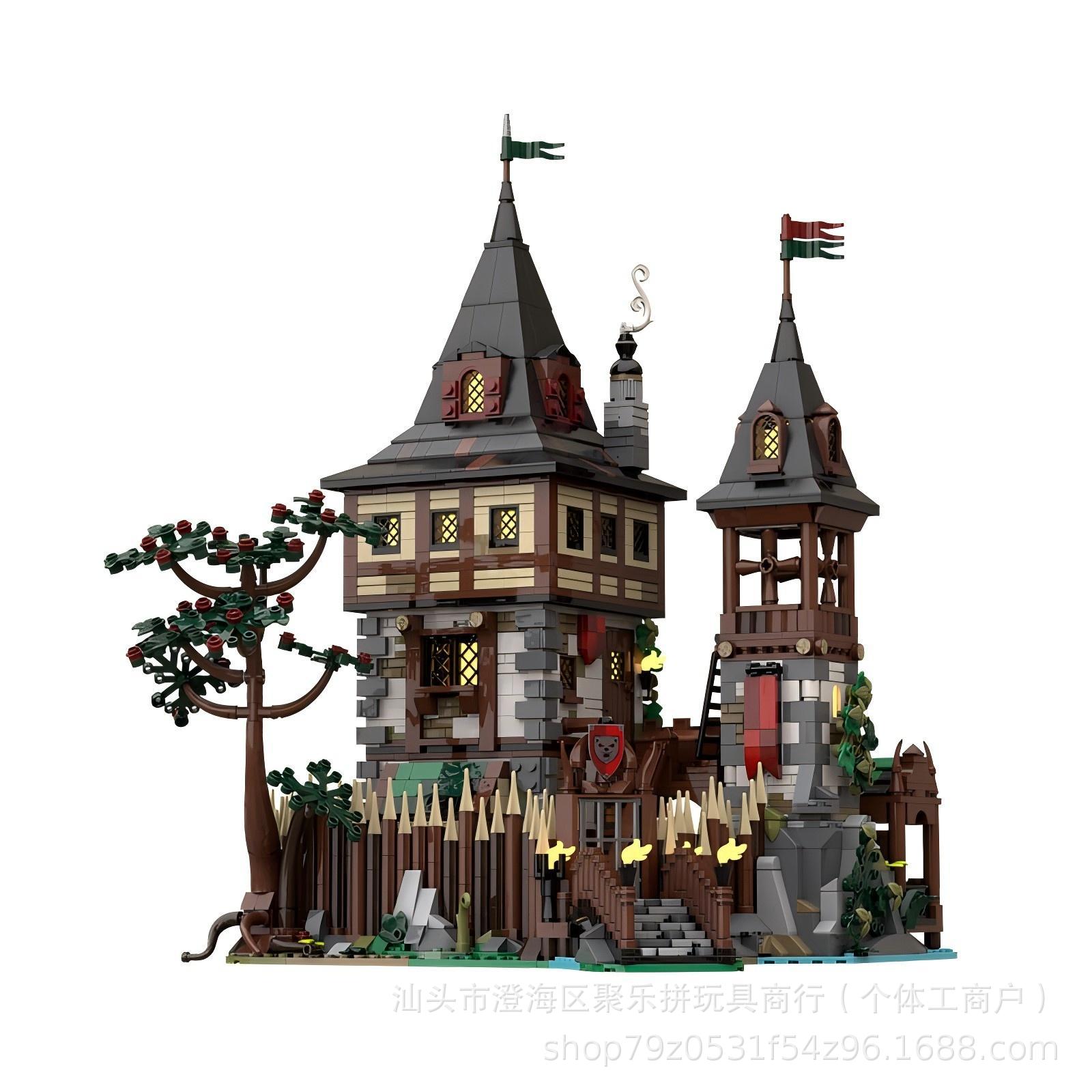 Hobby Is Science - MOC ours roi château mosaïque bloc