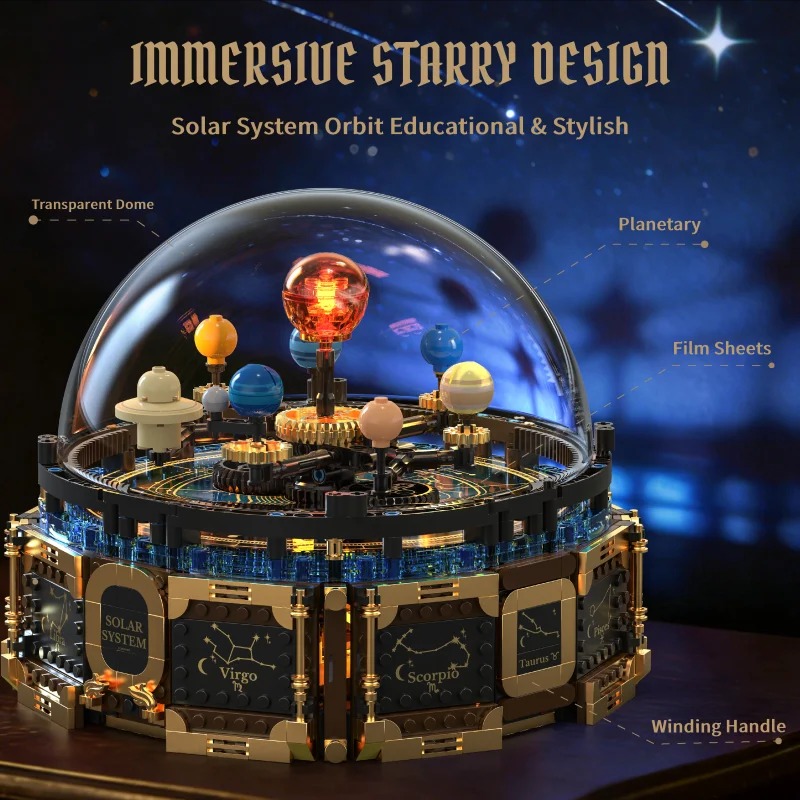 Ensemble de blocs de construct - Solar System Orrery avis et prix