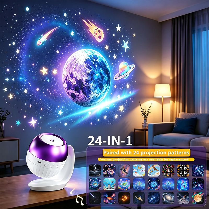 Projecteur de nuit HD 24-en-1  - Planetarium Projector Home avis et prix