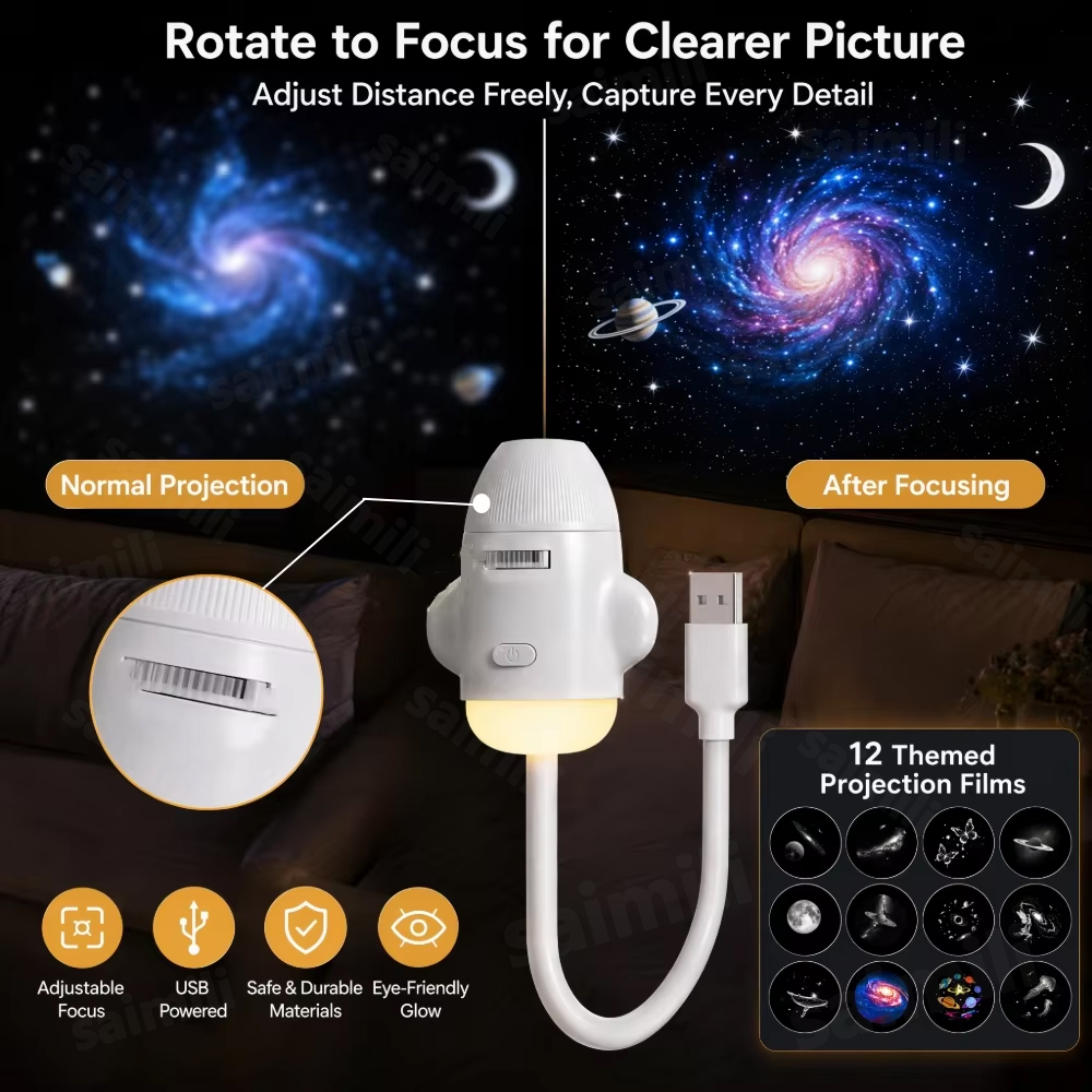 Projecteur d'étoiles galactiqu - Planetarium Projector Home avis et prix