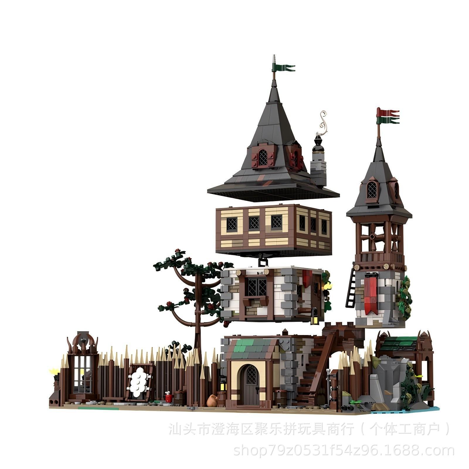 MOC ours roi château mosaïque  - Hobby Is Science avis et prix