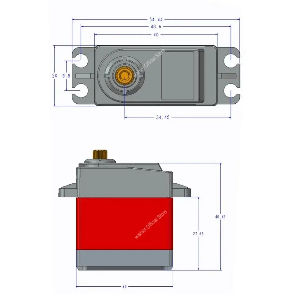 Servomoteur numérique TD-8135M - Robot Arm Motor avis et prix