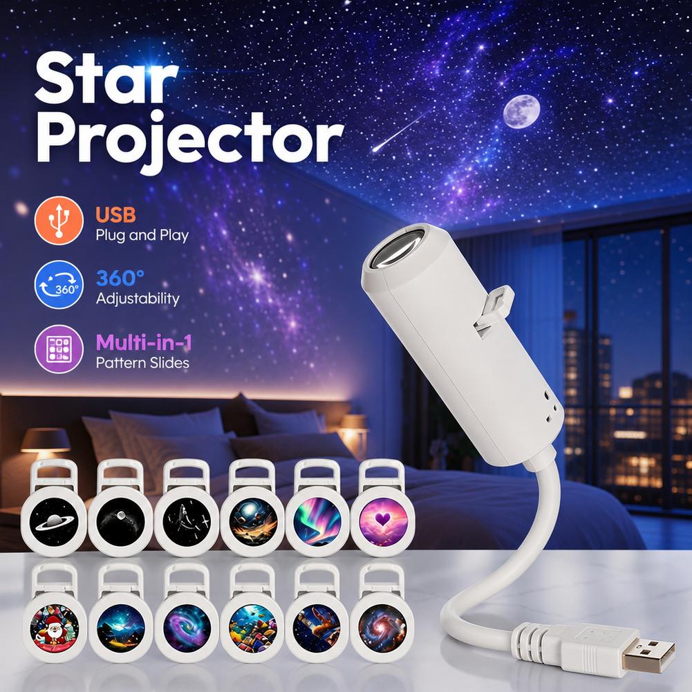 Nouveau projecteur USB multi-f - Planetarium Projector Home avis et prix