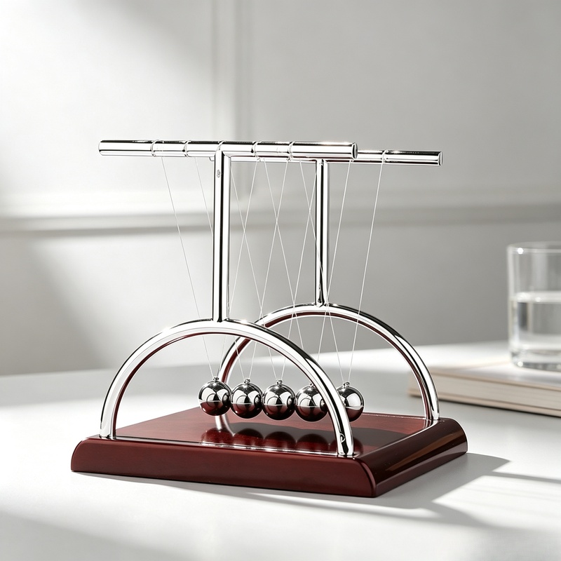 Berceau de Newton avec billes  - Newton Cradle Large avis et prix