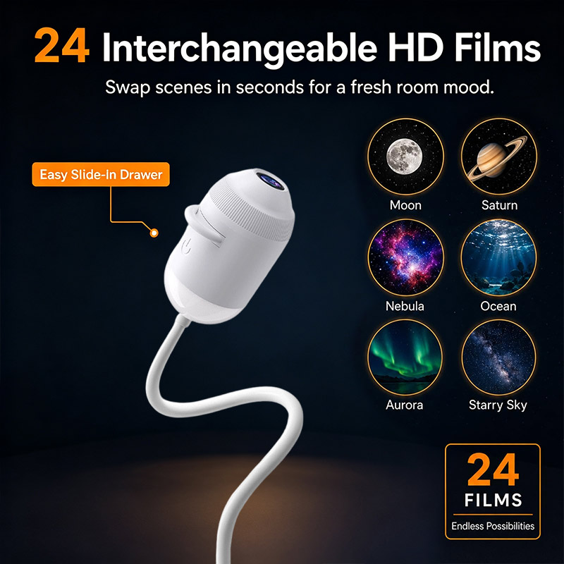 Projecteur de lumière nocturne - Planetarium Projector Home avis et prix